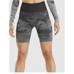 Gymshark Women's Adapt Ombre Seamless Bike Shorts - Black/Gray
